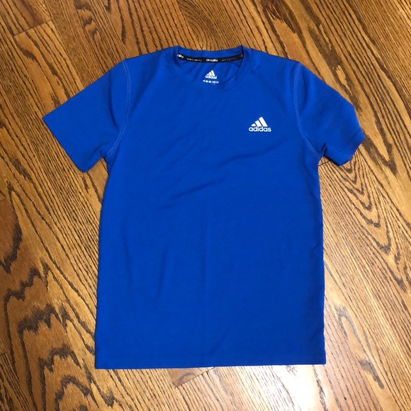 boys blue adidas shirt